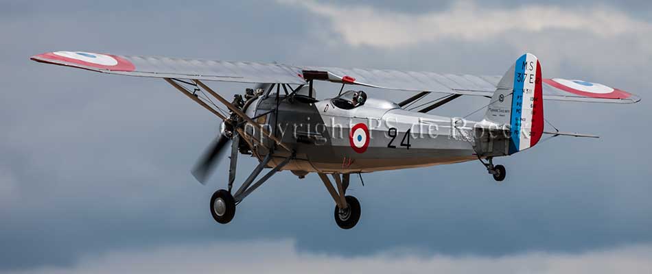 Morane Saulnier MS317 aircraft